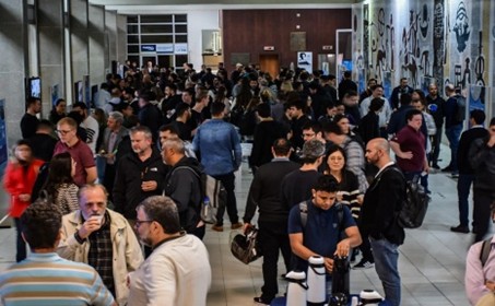 Área de circulação e networking